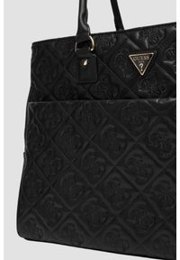 Guess - GUESS Czarna damska podróżna torebka Adelasia. Kolor: czarny #10