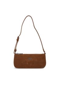 Tommy Jeans Torebka Tjw Must Suede Shoulder Bag AW0AW18454 Brązowy. Kolor: brązowy. Materiał: skórzane, zamszowe #4