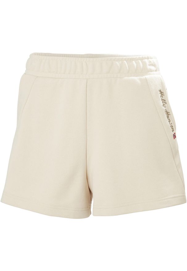 Szorty damskie Helly Hansen Core. Kolor: biały, wielokolorowy, beżowy. Sport: turystyka piesza