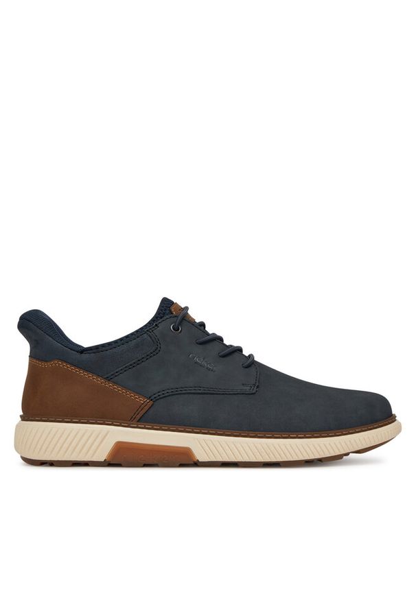 Sneakersy Rieker. Kolor: niebieski
