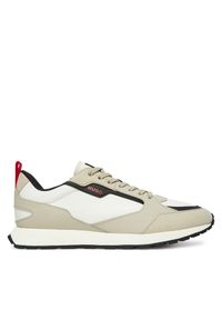 Hugo - Sneakersy HUGO. Kolor: beżowy