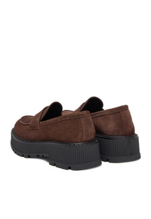 G-Star RAW - G-Star Raw Loafersy EO-HAYAT-9001-25 Brązowy. Kolor: brązowy. Materiał: zamsz, skóra