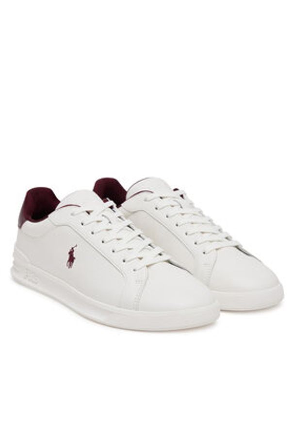 Polo Ralph Lauren Sneakersy 809968172003 Biały. Kolor: biały. Materiał: skóra