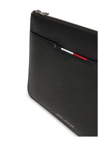 TOMMY HILFIGER - Tommy Hilfiger Saszetka Central Pouch AM0AM13523 Czarny. Kolor: czarny. Materiał: skóra