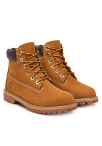 Timberland Trapery Timberland 6 In Premium Wp Boot TB1129097131 Żółty. Kolor: żółty. Materiał: nubuk, skóra #6