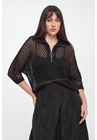 Joseph Ribkoff - Bluzka damska ażurowa JOSEPH RIBKOFF. Wzór: ażurowy #1