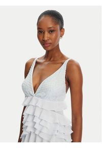 Elisabetta Franchi Sukienka koktajlowa AB-R42-52E2-V680 Różowy Regular Fit. Kolor: różowy. Materiał: syntetyk. Styl: wizytowy #4