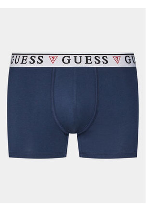 Guess Komplet 3 par bokserek Brian U97G01 KCD31 Kolorowy. Materiał: bawełna. Wzór: kolorowy
