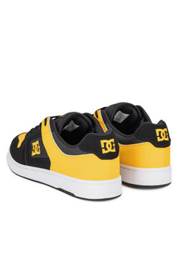 DC Sneakersy MANTECA 4 ADYS100765-BKY Czarny. Kolor: czarny. Materiał: skóra