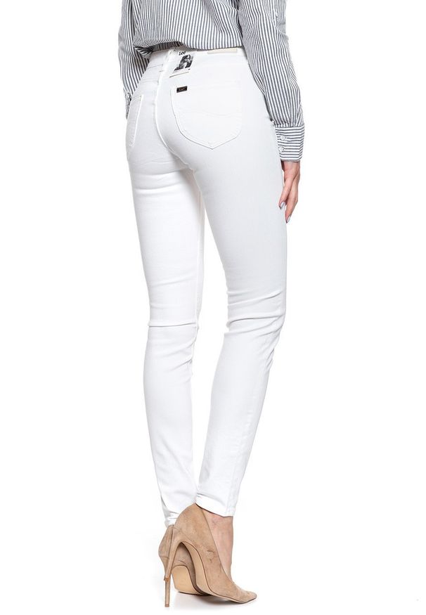 Lee - SPODNIE DAMSKIE LEE SCARLETT OFF WHITE L526KWEW 112111713