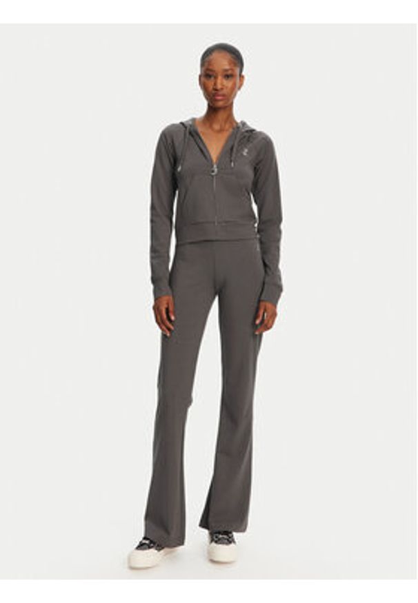 Juicy Couture Spodnie dresowe Apollo JCWBJ125311 Szary Flared Leg. Kolor: szary. Materiał: bawełna