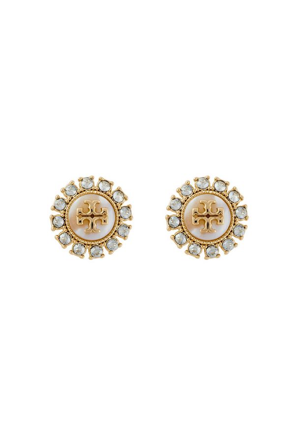 Kolczyki Tory Burch. Materiał: złote. Kolor: złoty