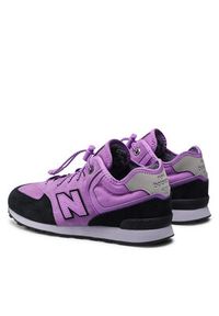 New Balance Sneakersy GV574HXG Fioletowy. Kolor: fioletowy. Materiał: zamsz, skóra. Model: New Balance 574 #6
