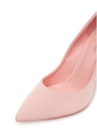 DeeZee Szpilki AB2-4503 Różowy. Kolor: różowy. Materiał: skóra. Obcas: na szpilce #7