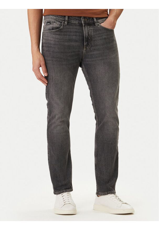BOSS Jeansy C-Delaware 50557508 Szary Slim Fit. Kolor: szary