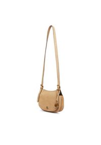 Lauren Ralph Lauren - LAUREN RALPH LAUREN Torebka 431P15642001 Beżowy. Kolor: beżowy. Materiał: skórzane, zamszowe #4