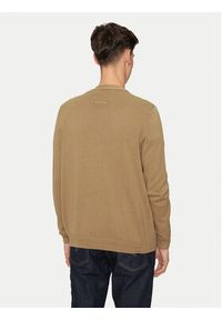 Replay - REPLAY Kardigan UK4456.000.G23138B Beżowy Regular Fit. Kolor: beżowy. Materiał: bawełna