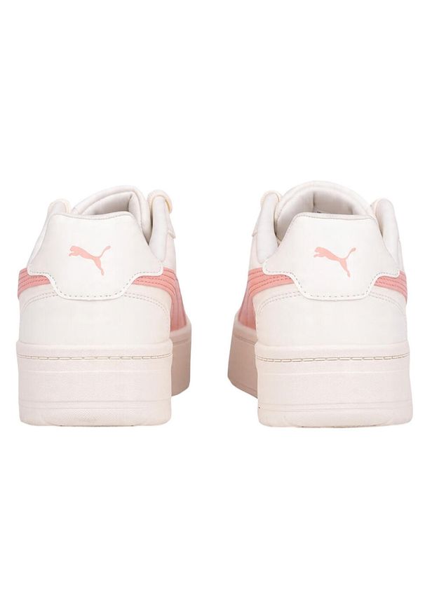 Puma - Trenerzy Damskie Court Lally Skye. Kolor: beżowy. Styl: sportowy
