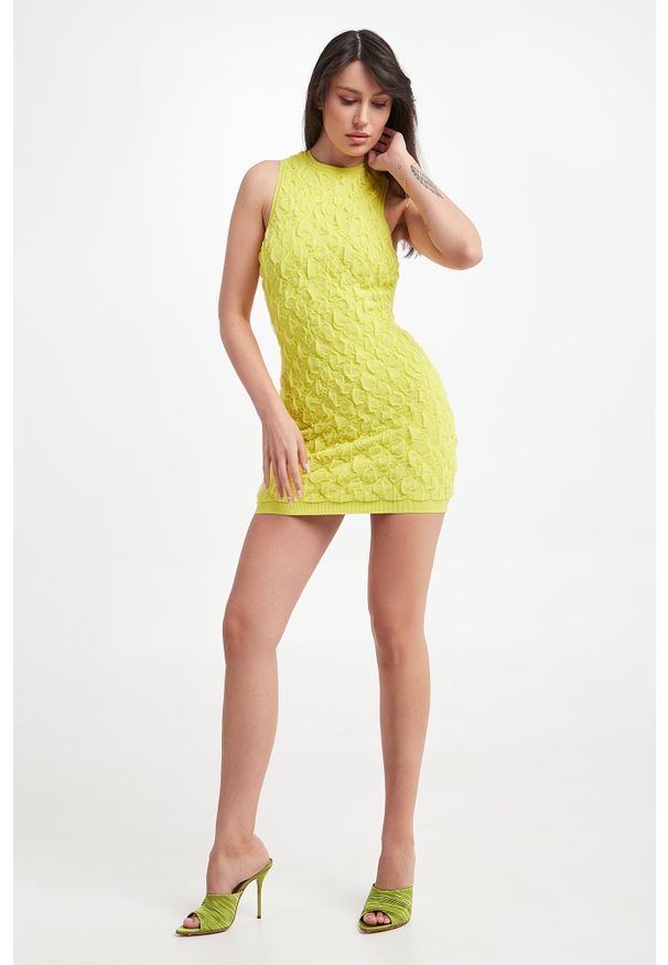 Elisabetta Franchi - Sukienka ze strukturą ELISABETTA FRANCHI