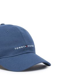 TOMMY HILFIGER - Tommy Hilfiger Czapka z daszkiem Th Foundation Soft AM0AM14511 Niebieski. Kolor: niebieski. Materiał: bawełna #2