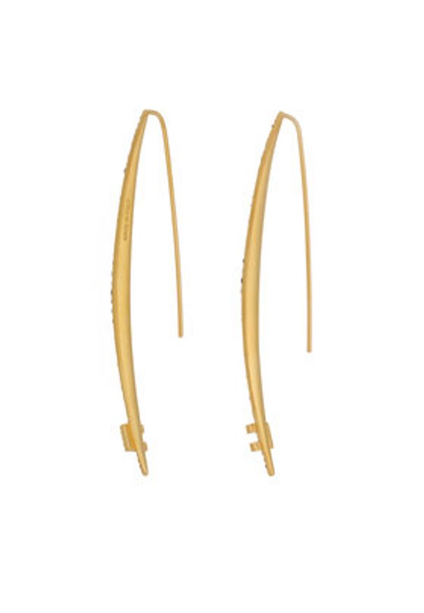 Elisabetta Franchi Kolczyki OR-31A-56E2-V300 Złoty. Materiał: metalowe. Kolor: złoty