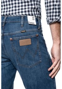 Wrangler - MĘSKIE SPODNIE JEANSOWE WRANGLER 11MWZ SLIM DARK TRACE W1MZXG13R #6