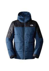 Kurtka turystyczna puchowa męska The North Face M Circular Diablo Jacket. Kolor: niebieski. Materiał: puch. Sport: turystyka piesza