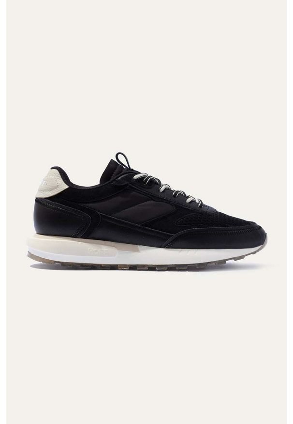 HOFF - Hoff sneakersy HAITI kolor czarny 22307606. Nosek buta: okrągły. Zapięcie: sznurówki. Kolor: czarny. Materiał: guma