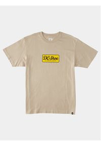 DC Shoes T-Shirt Happy Hour Tees ADYZT05293 Beżowy Regular Fit. Kolor: beżowy. Materiał: bawełna