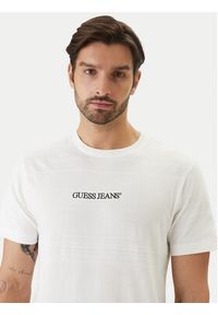 Guess Jeans T-Shirt M6GIZ3 KE942 Écru Regular Fit. Materiał: bawełna #4