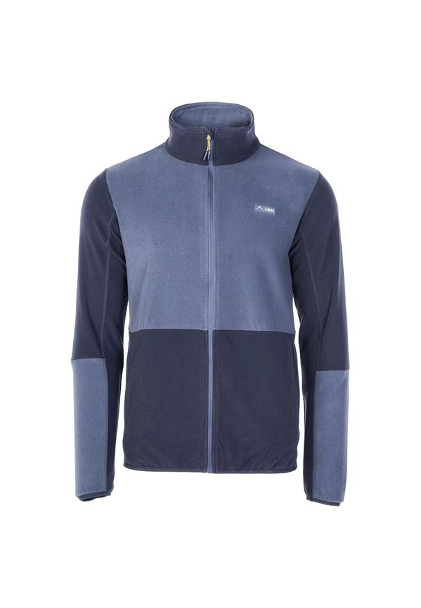 Elbrus - Męska Bluza Polarowa Ranito. Kolor: niebieski. Materiał: polar. Sezon: zima. Sport: turystyka piesza