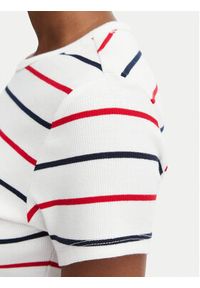 Tommy Jeans T-Shirt Essential DW0DW17383 Biały Slim Fit. Kolor: biały. Materiał: bawełna #4