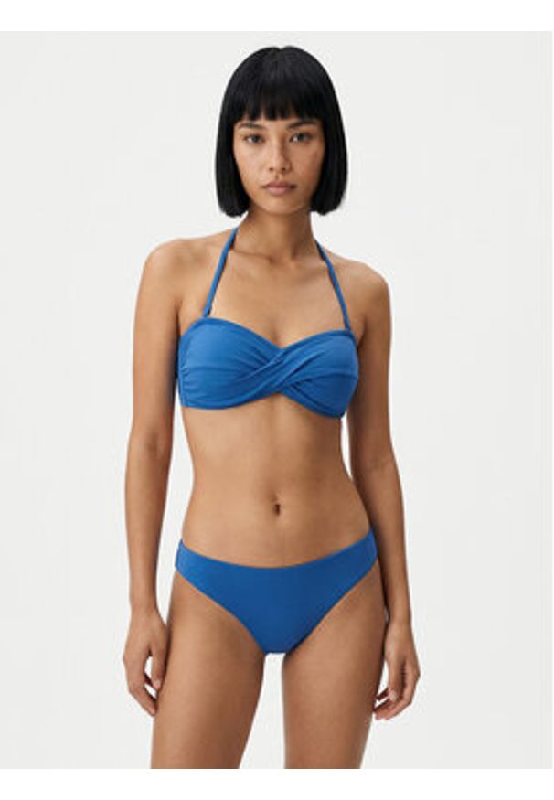 Seafolly Góra od bikini S. Collective 33261-942 Niebieski. Kolor: niebieski. Materiał: syntetyk