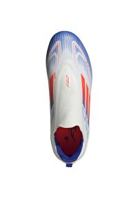 Adidas - Buty piłkarskie adidas F50 League Ll FG/MG IF1362 białe. Kolor: biały. Szerokość cholewki: normalna. Wzór: nadruk. Sport: piłka nożna #8