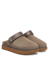 Ugg Klapki W Goldenstar Clog 1138252 Szary. Kolor: szary. Materiał: zamsz, skóra