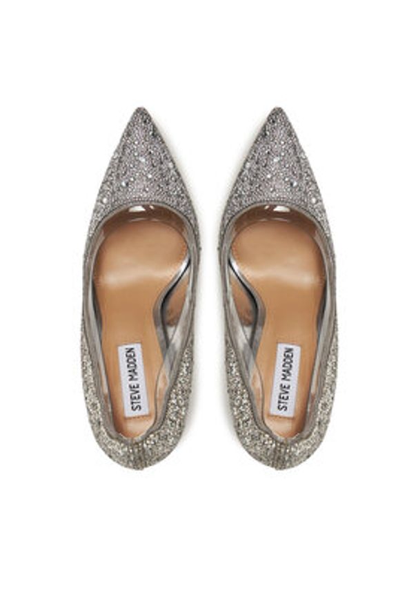 Steve Madden Szpilki Lineup-R s SM11003635 Srebrny. Kolor: srebrny. Obcas: na szpilce