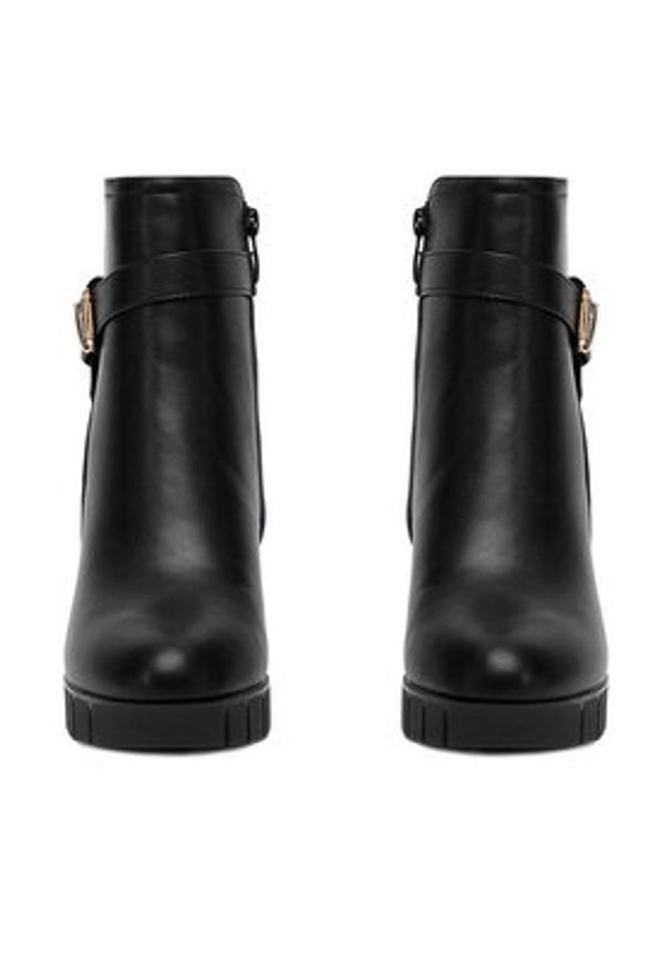 DeeZee Botki HX16041A-180 Czarny. Kolor: czarny. Materiał: syntetyk, materiał