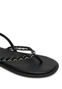 Tommy Jeans Sandały Tjw Casual Rope Sandal EN0EN02951 Czarny. Okazja: na co dzień. Kolor: czarny. Materiał: materiał. Styl: casual #4