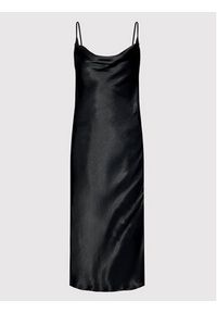 Simple Sukienka codzienna SUD002 Czarny Regular Fit. Okazja: na co dzień. Kolor: czarny. Materiał: wiskoza. Typ sukienki: proste. Styl: casual #5
