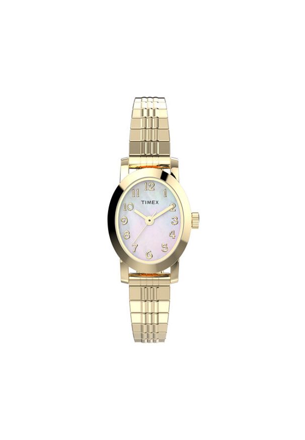 Timex Zegarek Cavatina TW2W70100 Złoty. Kolor: złoty