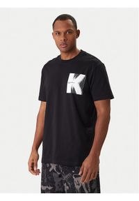 Karl Lagerfeld Jeans T-Shirt B1M17066 Czarny Regular Fit. Kolor: czarny. Materiał: bawełna #1