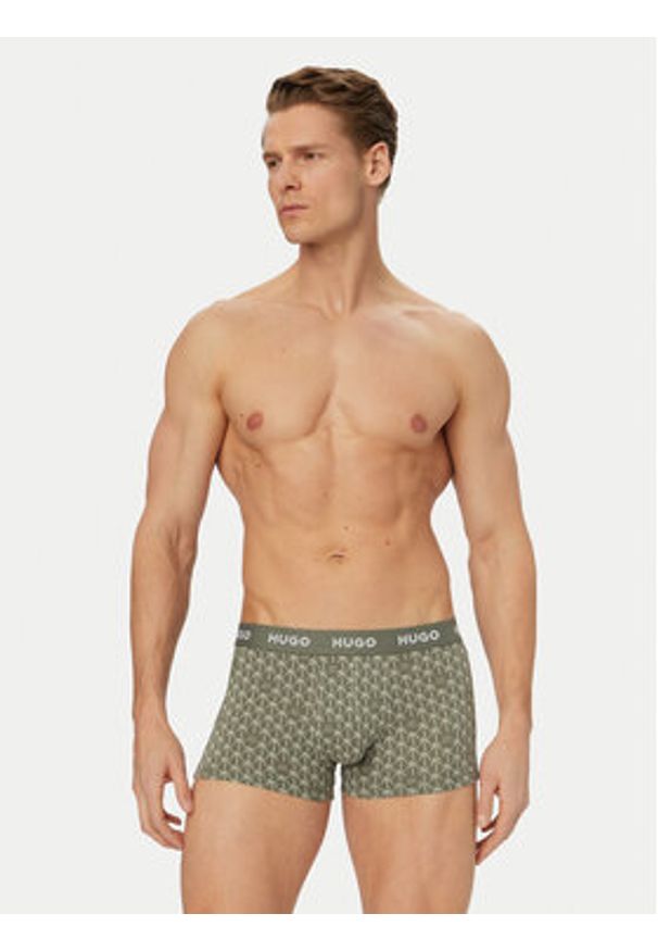 Hugo - HUGO Komplet bokserek 50532550 Zielony. Kolor: zielony. Materiał: bawełna