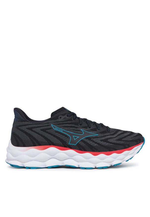 Mizuno Buty do biegania Wave Sky 8 J1GC2402 Czarny. Kolor: czarny. Materiał: materiał. Model: Mizuno Wave