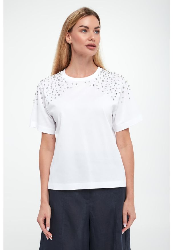 Marella Sport - T-shirt damski Feluca MARELLA SPORT. Styl: sportowy