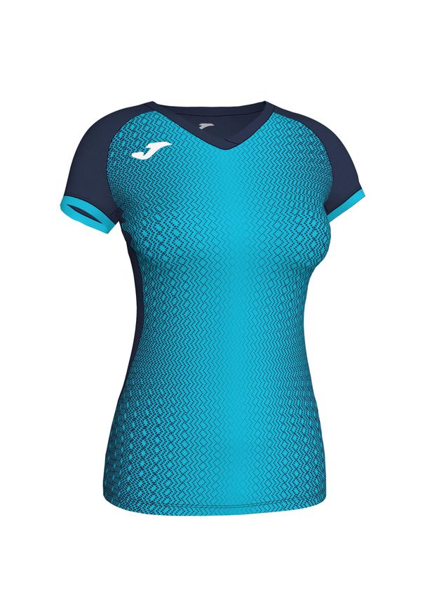 Koszulka do piłki nożnej damska Joma Supernova. Kolor: niebieski. Sport: piłka nożna