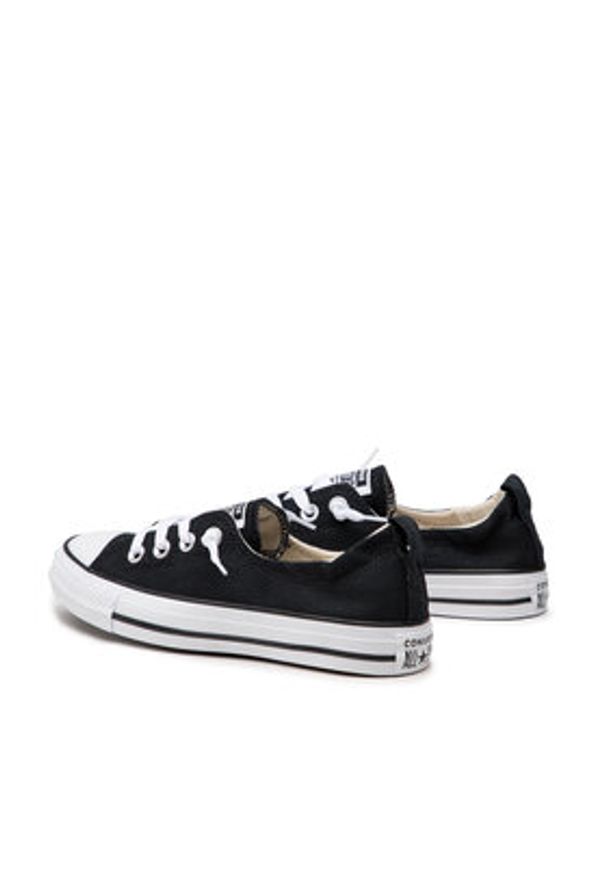 Converse Trampki Chuck Taylor All Star Shoreline Slip 537081C Czarny. Kolor: czarny. Materiał: materiał