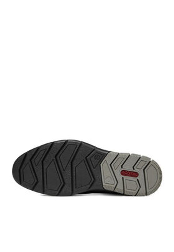 Rieker Półbuty 14454-01 Czarny. Kolor: czarny. Materiał: skóra