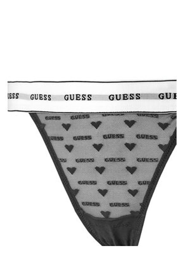 Guess Komplet bielizny O5RG05 KCMT0 Czarny. Kolor: czarny. Materiał: syntetyk