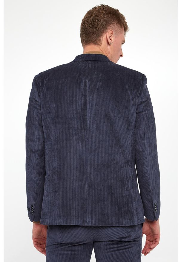 Karl Lagerfeld - Marynarka męska sztruksowa KARL LAGERFELD. Materiał: sztruks