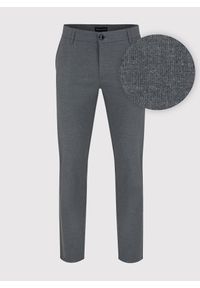 Pako Lorente - PAKO LORENTE – Szare spodnie męskie. Kolor: szary. Materiał: poliester, elastan, tkanina, wiskoza, włókno, syntetyk. Długość: długie. Wzór: gładki. Sezon: lato #2